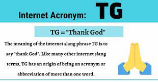 tg meaning